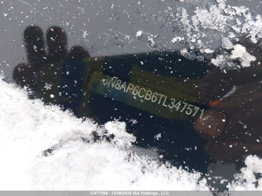 2026 Nissan Kicks Sv VIN: 3N8AP6CB6TL347571 Lot: 12477056