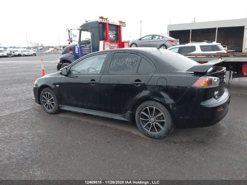 2016 Mitsubishi Lancer Es/Gts/Se Ltd VIN: JA32V2FW4GU600894 Lot: 12469815X