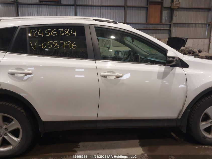 2013 Toyota Rav4 Xle VIN: 2T3RFREV3DW058796 Lot: 12456384X