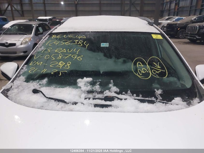 2013 Toyota Rav4 Xle VIN: 2T3RFREV3DW058796 Lot: 12456384X