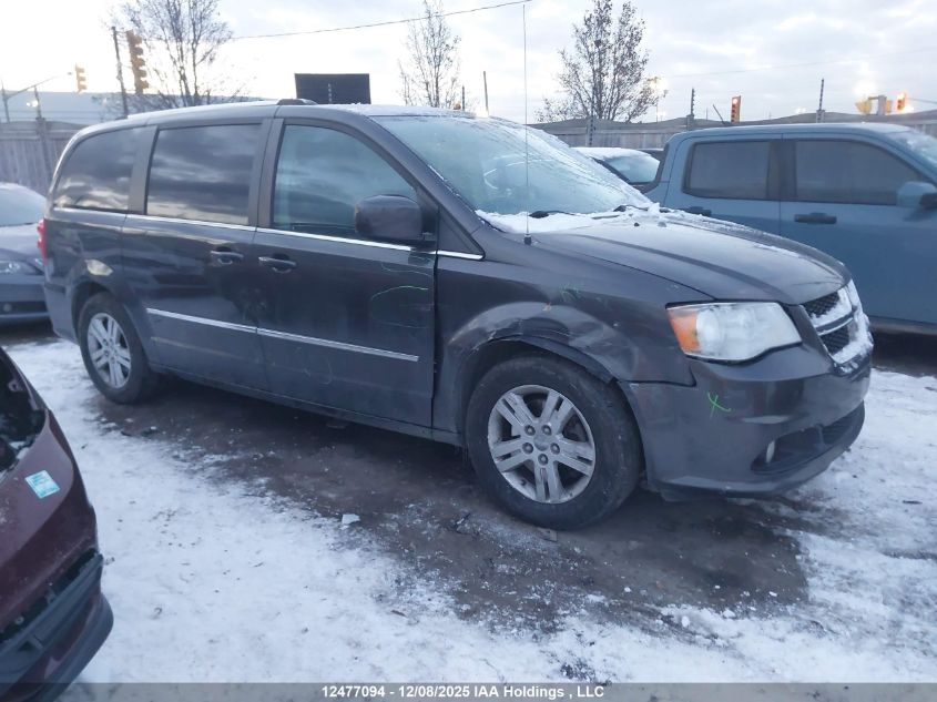 2017 Dodge Grand Caravan Crew VIN: 2C4RDGDGXHR793241 Lot: 12477094