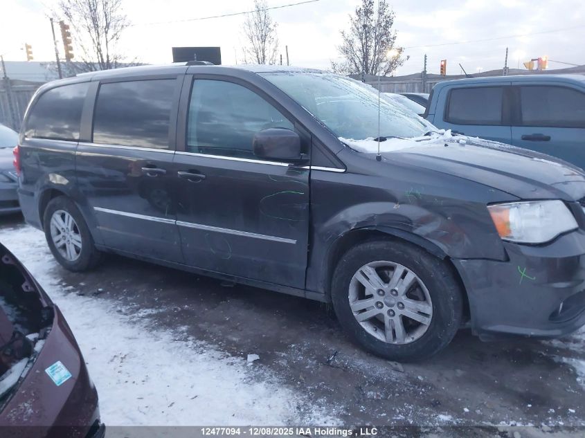 2017 Dodge Grand Caravan Crew VIN: 2C4RDGDGXHR793241 Lot: 12477094