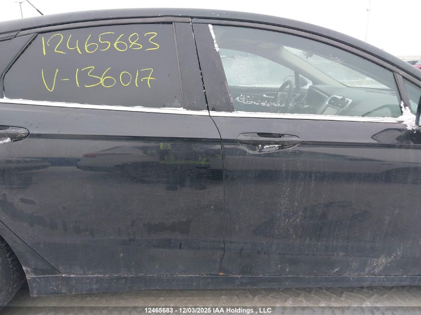 2013 Ford Fusion Se VIN: 3FA6P0HR9DR136017 Lot: 12465683X