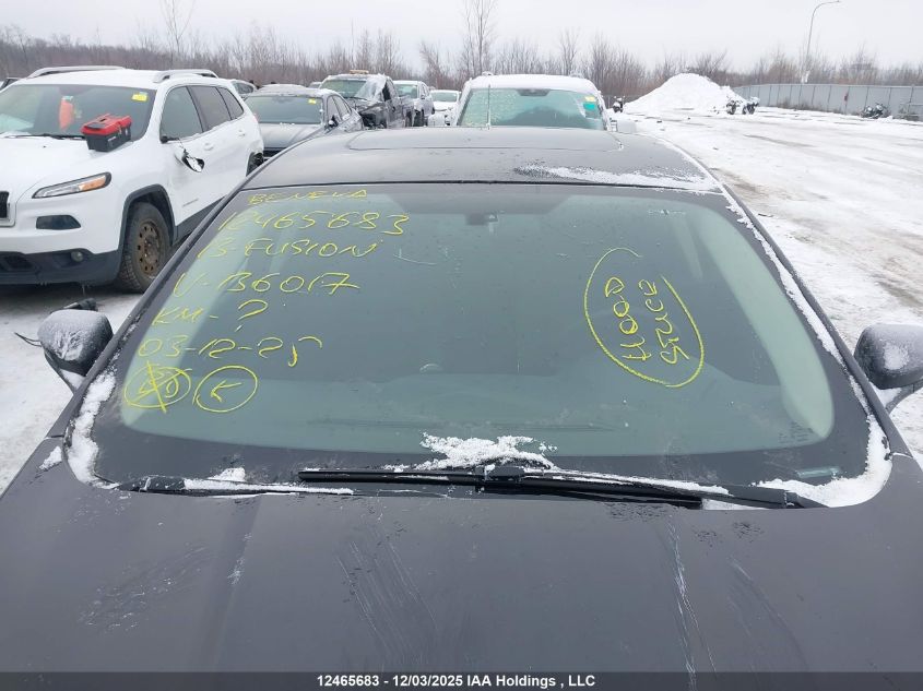 2013 Ford Fusion Se VIN: 3FA6P0HR9DR136017 Lot: 12465683X