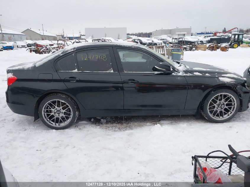 2014 BMW 328I xDrive VIN: WBA3B3G51ENR84860 Lot: 12477128