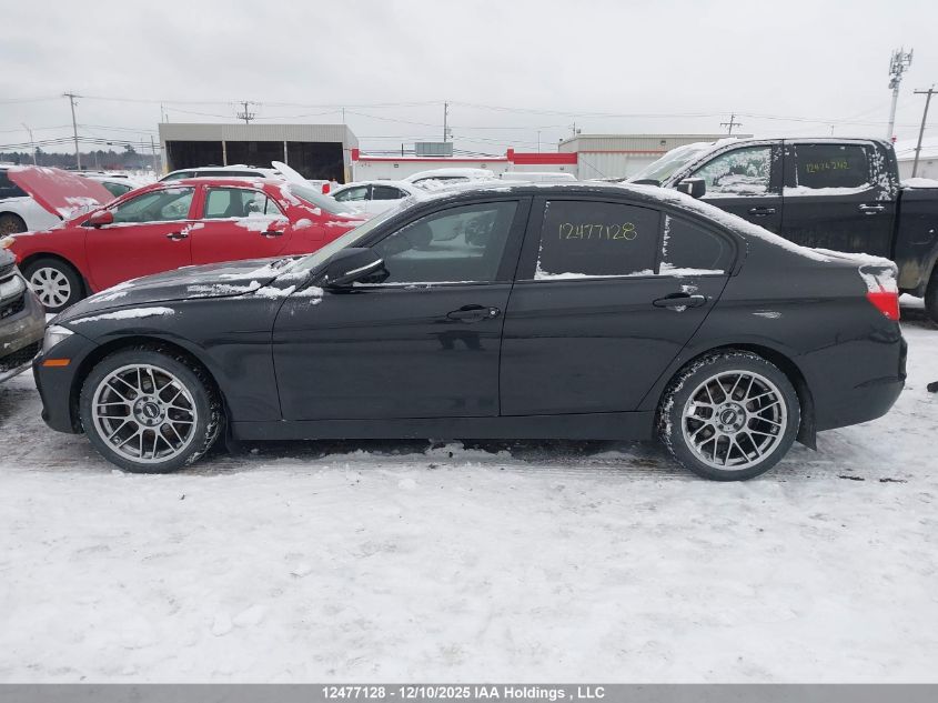 2014 BMW 328I xDrive VIN: WBA3B3G51ENR84860 Lot: 12477128