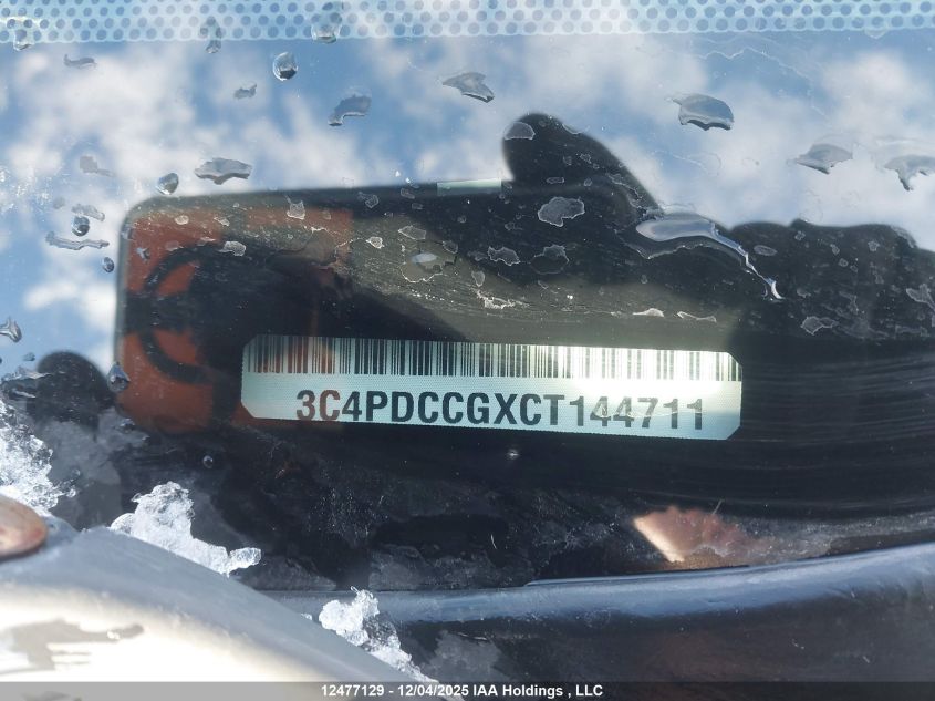 2012 Dodge Journey Sxt Crew VIN: 3C4PDCCGXCT144711 Lot: 12477129