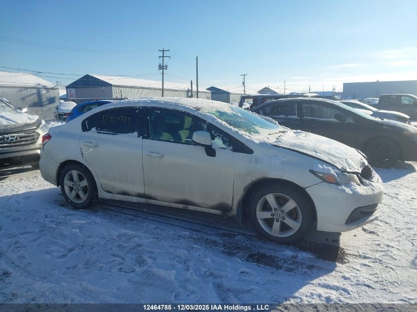 2013 Honda Civic Lx VIN: 2HGFB2F49DH032118 Lot: 12464785X