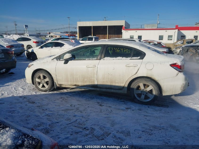 2013 Honda Civic Lx VIN: 2HGFB2F49DH032118 Lot: 12464785X