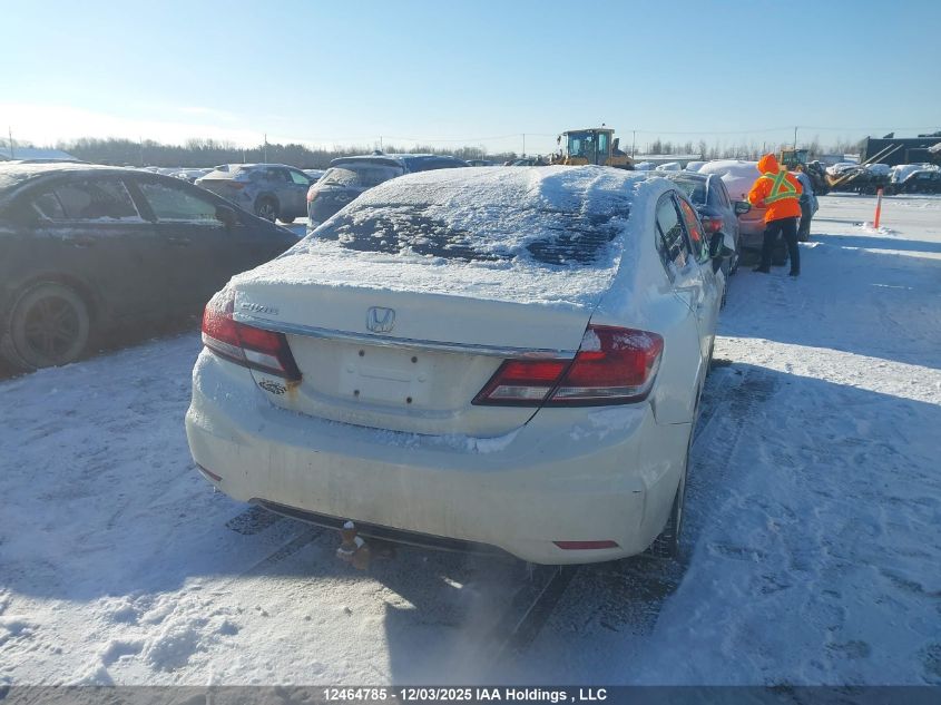 2013 Honda Civic Lx VIN: 2HGFB2F49DH032118 Lot: 12464785X