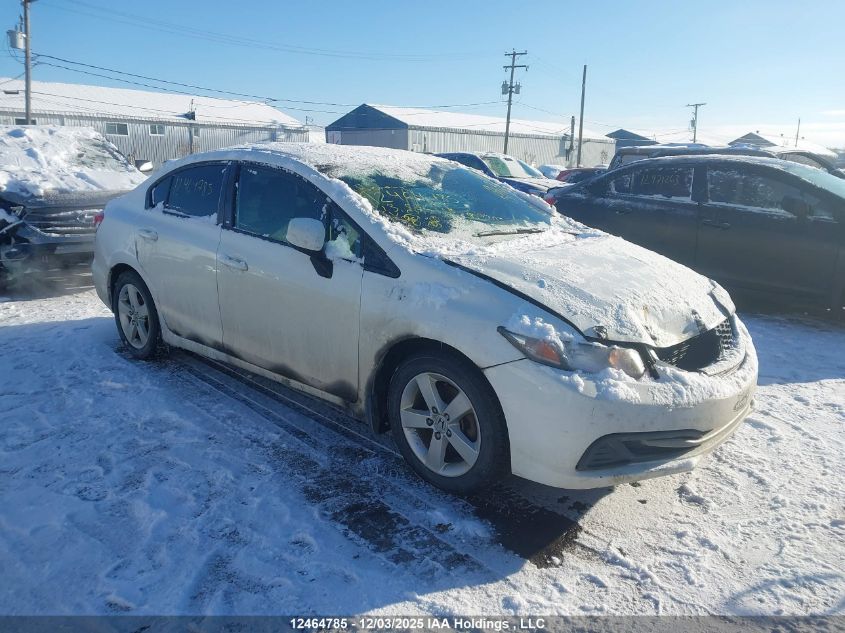 2013 Honda Civic Lx VIN: 2HGFB2F49DH032118 Lot: 12464785X