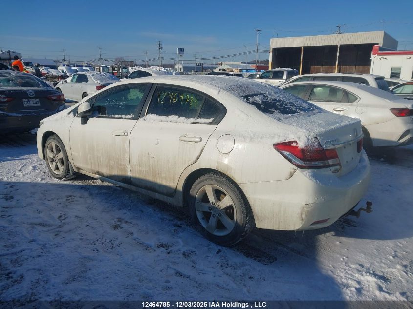 2013 Honda Civic Lx VIN: 2HGFB2F49DH032118 Lot: 12464785X