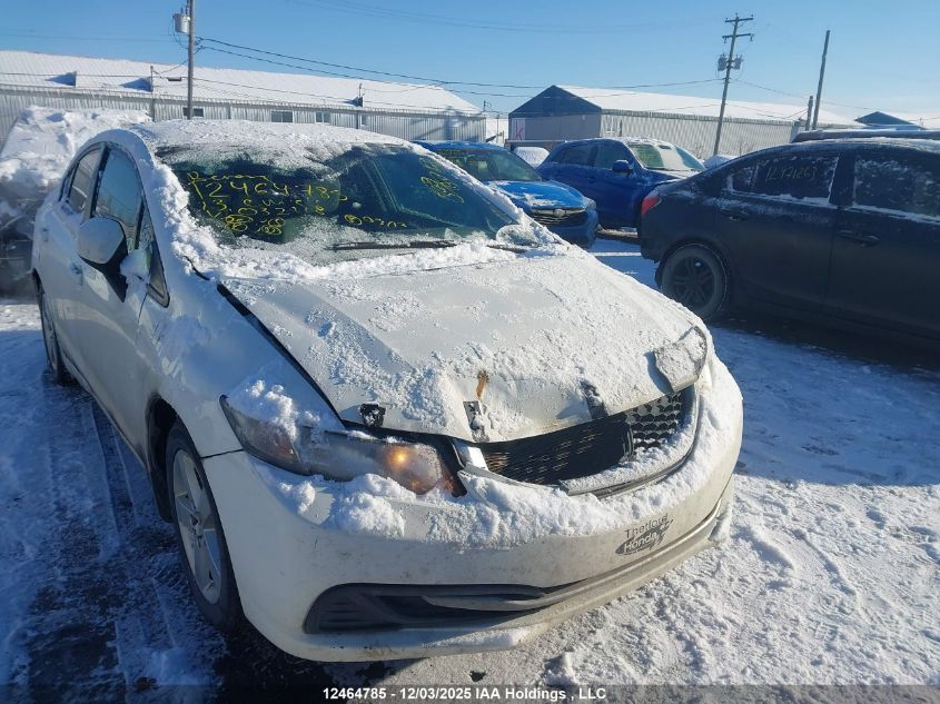 2013 Honda Civic Lx VIN: 2HGFB2F49DH032118 Lot: 12464785X