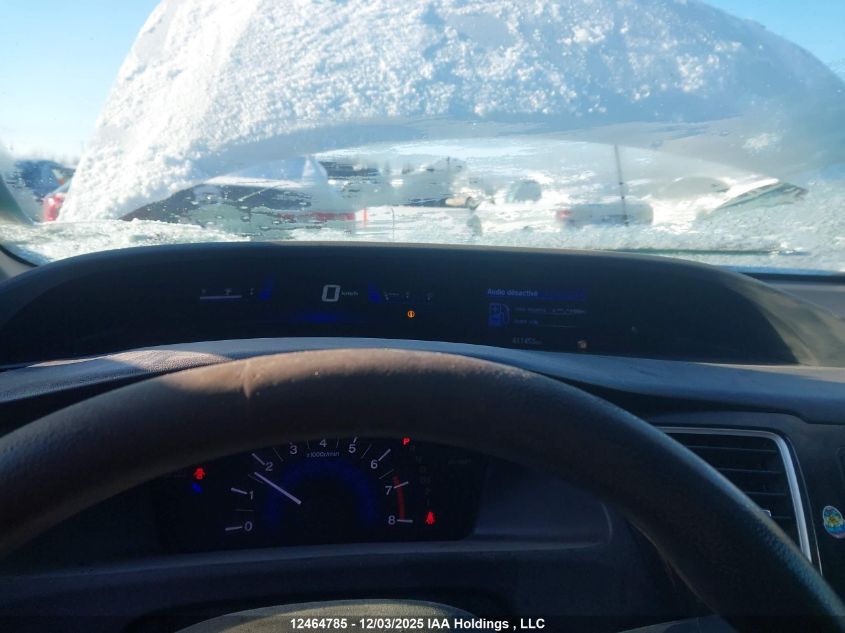 2013 Honda Civic Lx VIN: 2HGFB2F49DH032118 Lot: 12464785X