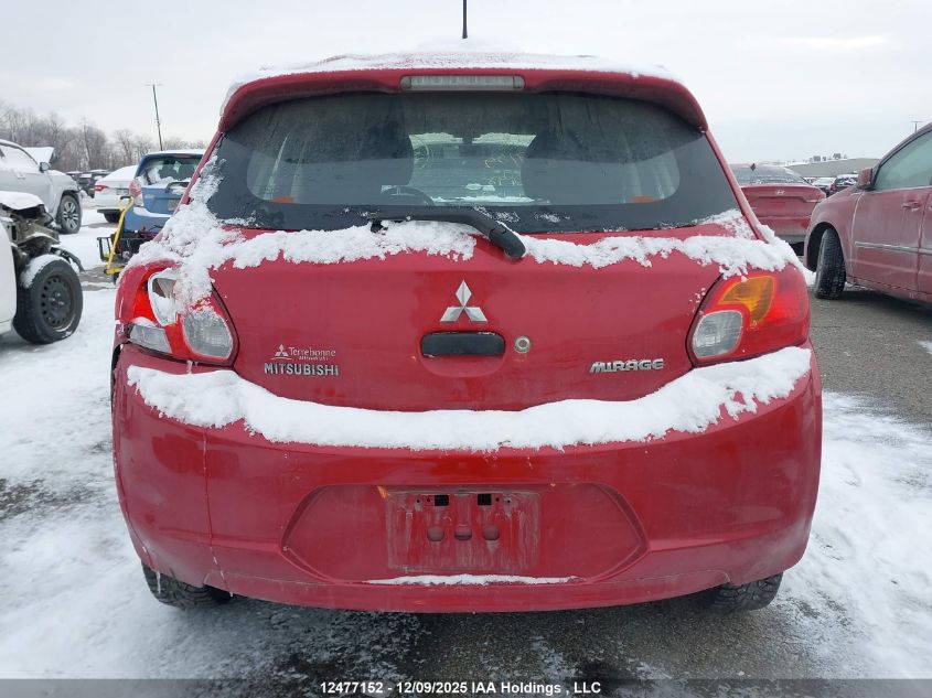 2015 Mitsubishi Mirage De VIN: ML32A3HJ9FH048498 Lot: 12477152