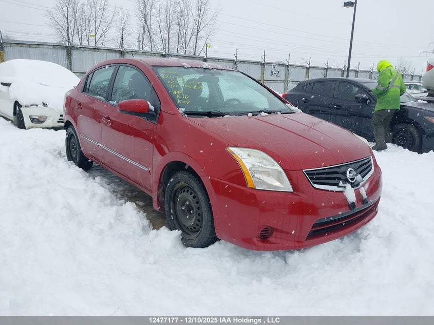 3N1AB6AP8CL757509 2012 Nissan Sentra 2.0 Sl auction photo 1