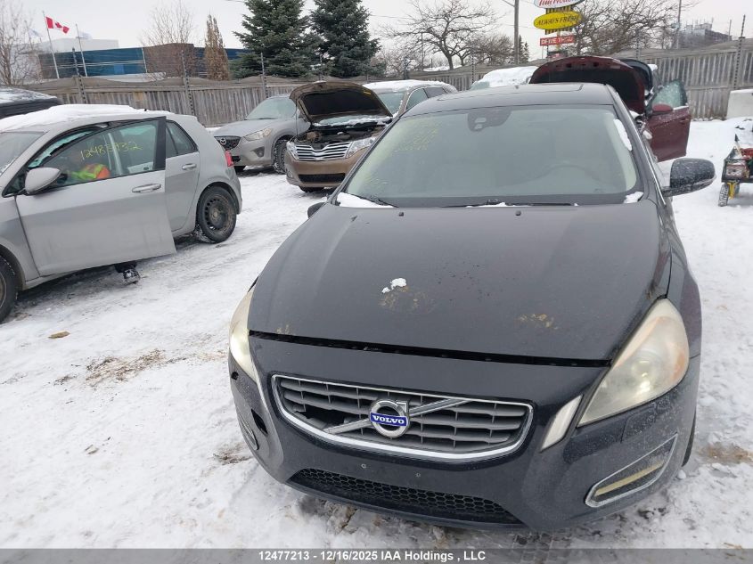2012 Volvo S60 T6 VIN: YV1902FH6C2022412 Lot: 12477213