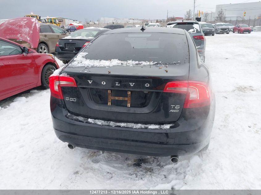 2012 Volvo S60 T6 VIN: YV1902FH6C2022412 Lot: 12477213