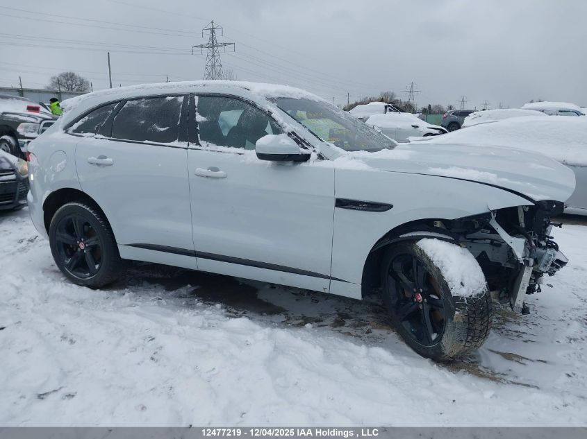 2020 Jaguar F-Pace 25T Checkered Flag VIN: SADCP2FX6LA627992 Lot: 12477219