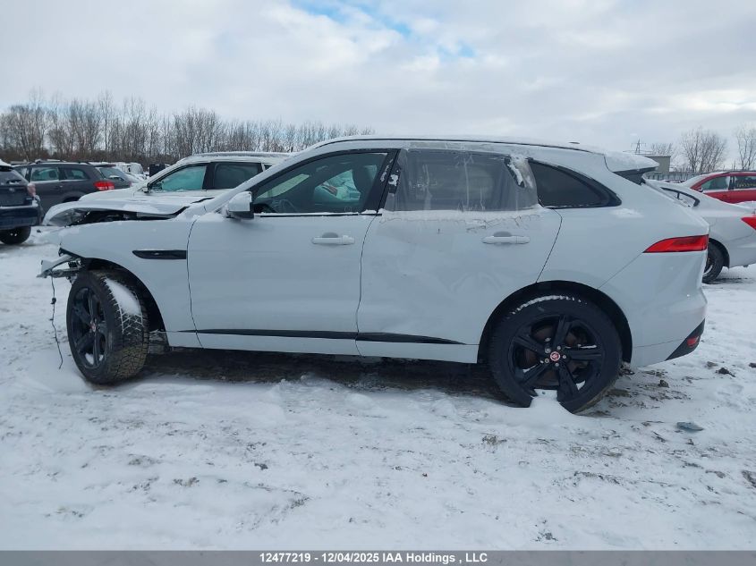 2020 Jaguar F-Pace 25T Checkered Flag VIN: SADCP2FX6LA627992 Lot: 12477219