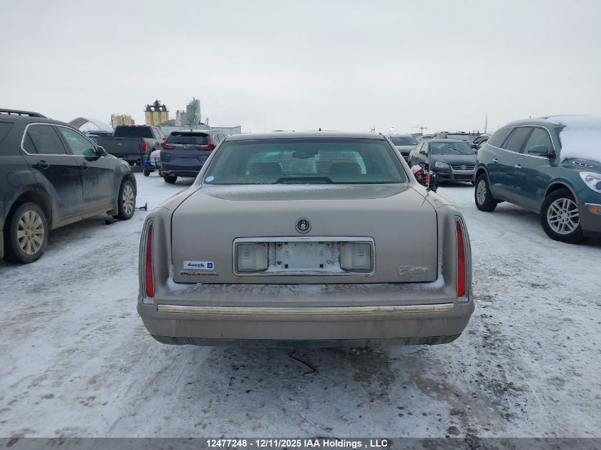 1999 Cadillac Deville D'elegance VIN: 1G6KE54Y4XU762874 Lot: 12477248