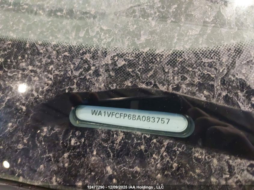 2011 Audi Q5 2.0T Premium Plus VIN: WA1VFCFP6BA083757 Lot: 12477290