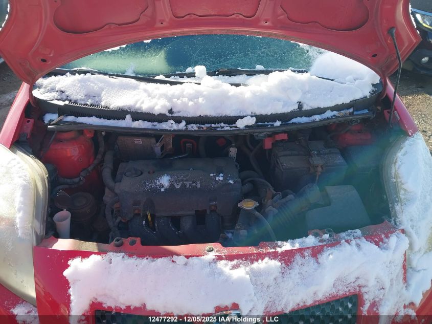 2007 Toyota Yaris VIN: JTDKT923075127937 Lot: 12477292