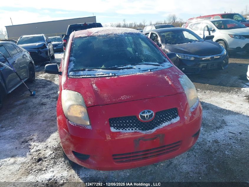 2007 Toyota Yaris VIN: JTDKT923075127937 Lot: 12477292