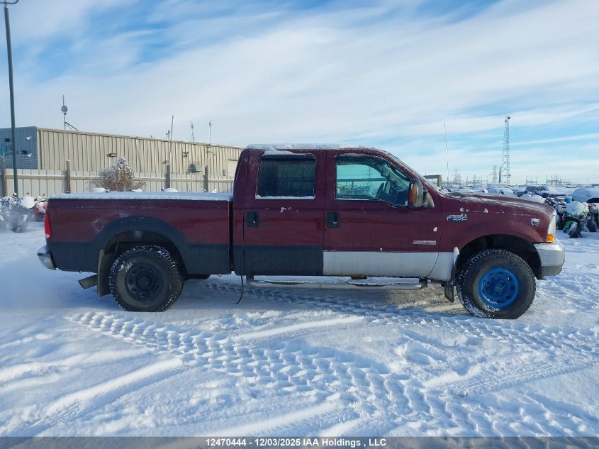 2004 Ford F-350 Lariat/Xl/Xlt VIN: 1FTSW31P04ED27303 Lot: 12470444X