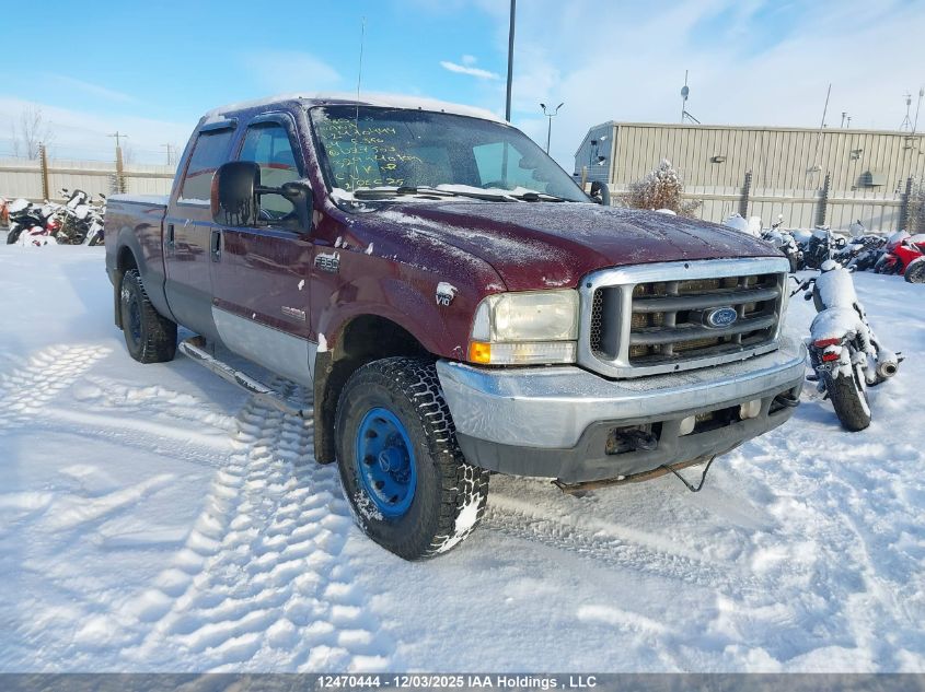 2004 Ford F-350 Lariat/Xl/Xlt VIN: 1FTSW31P04ED27303 Lot: 12470444X