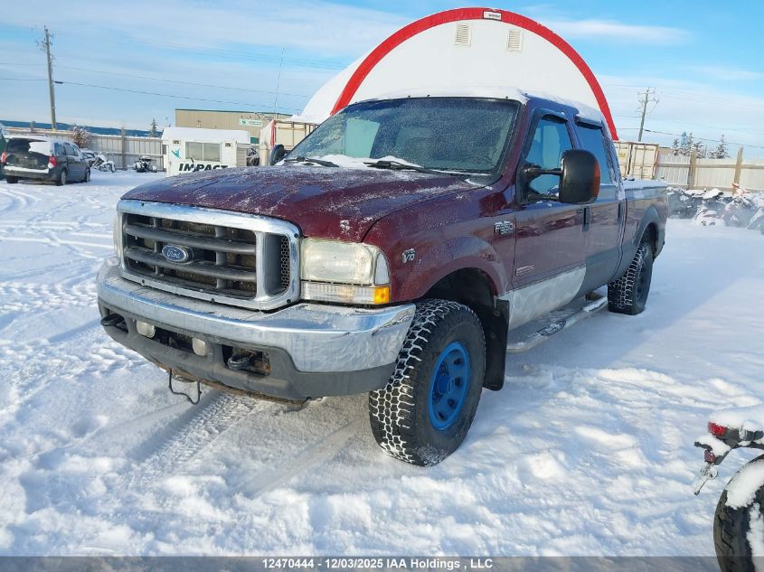 2004 Ford F-350 Lariat/Xl/Xlt VIN: 1FTSW31P04ED27303 Lot: 12470444X