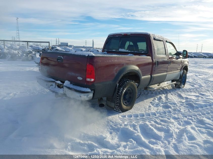 2004 Ford F-350 Lariat/Xl/Xlt VIN: 1FTSW31P04ED27303 Lot: 12470444X