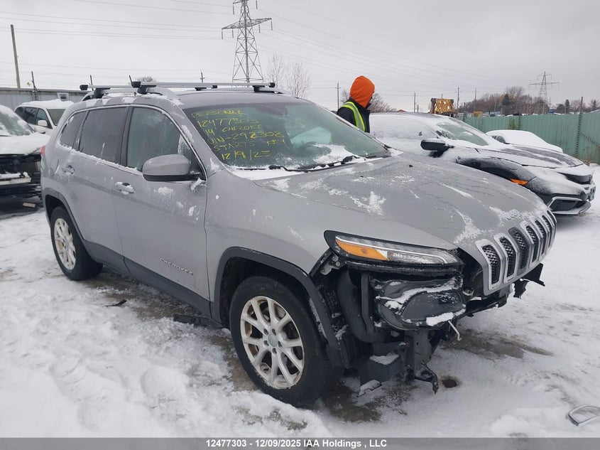 1C4PJLCS7EW292308 2014 Jeep Cherokee Latitude auction photo 1