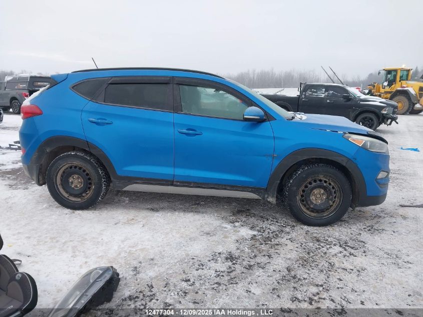 2017 Hyundai Tucson Se VIN: KM8J3CA42HU483117 Lot: 12477304
