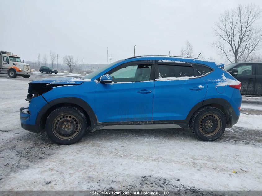 2017 Hyundai Tucson Se VIN: KM8J3CA42HU483117 Lot: 12477304