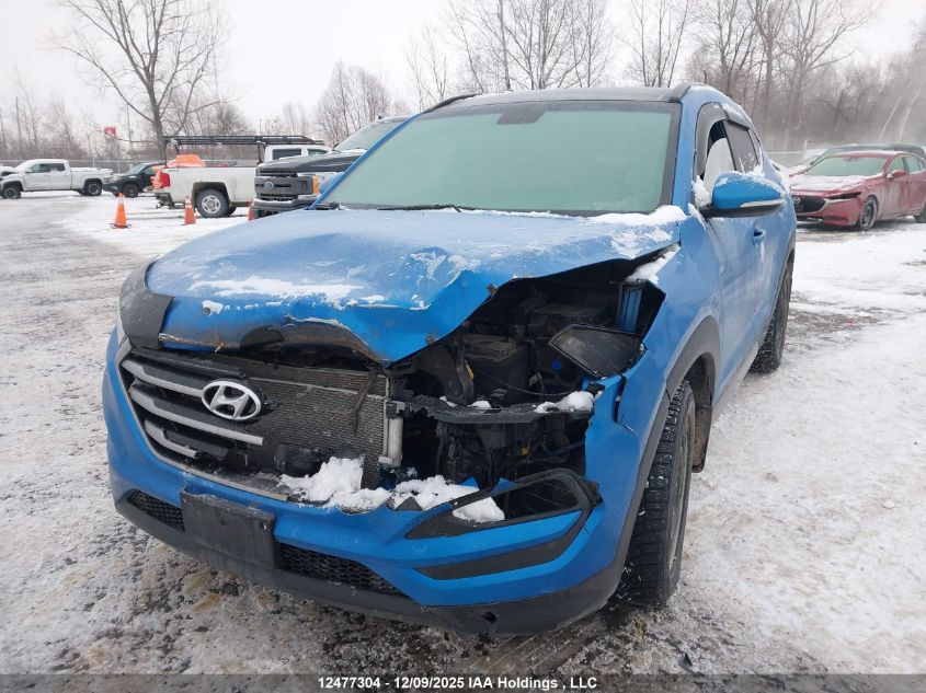 2017 Hyundai Tucson Se VIN: KM8J3CA42HU483117 Lot: 12477304