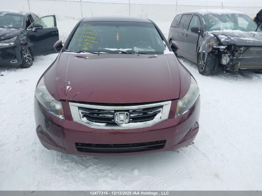 2008 Honda Accord Ex-L V6 VIN: 1HGCP36858A804213 Lot: 12477315