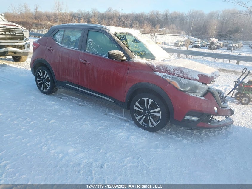 3N1CP5CU5KL485958 2019 Nissan Kicks S/Sr/Sv auction photo 1