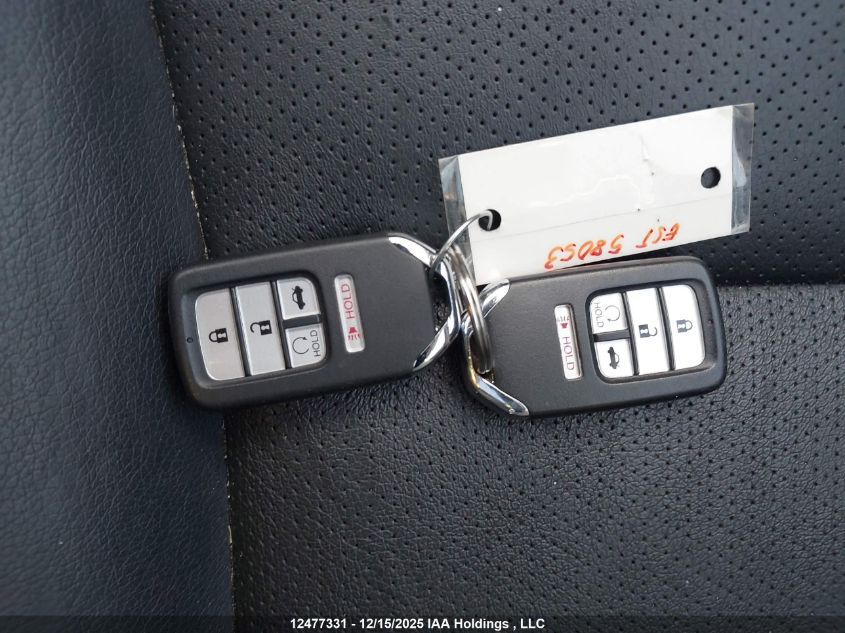 2017 Honda Accord Touring VIN: 1HGCR2F05HA805392 Lot: 12477331