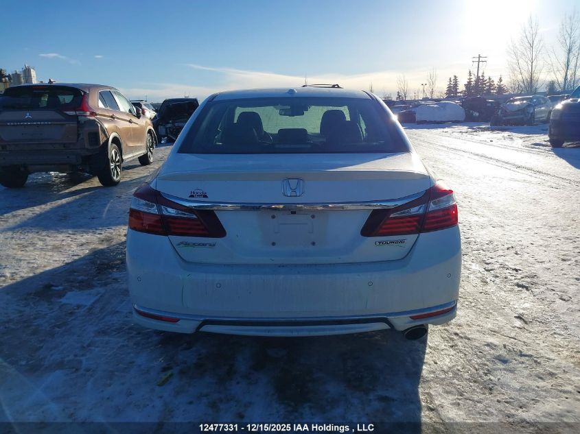 2017 Honda Accord Touring VIN: 1HGCR2F05HA805392 Lot: 12477331