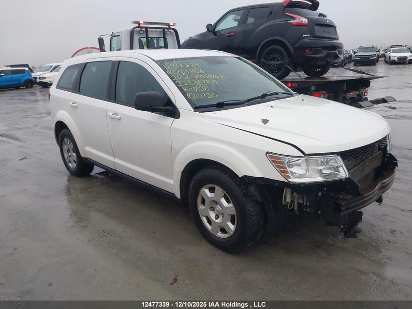 3C4PDCAB9CT266306 2012 Dodge Journey Cvp/Se Plus auction photo 1