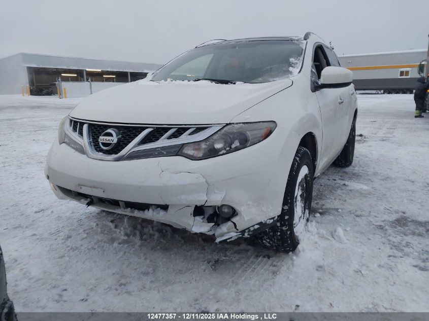 2014 Nissan Murano VIN: JN8AZ1MW1EW525902 Lot: 12477357