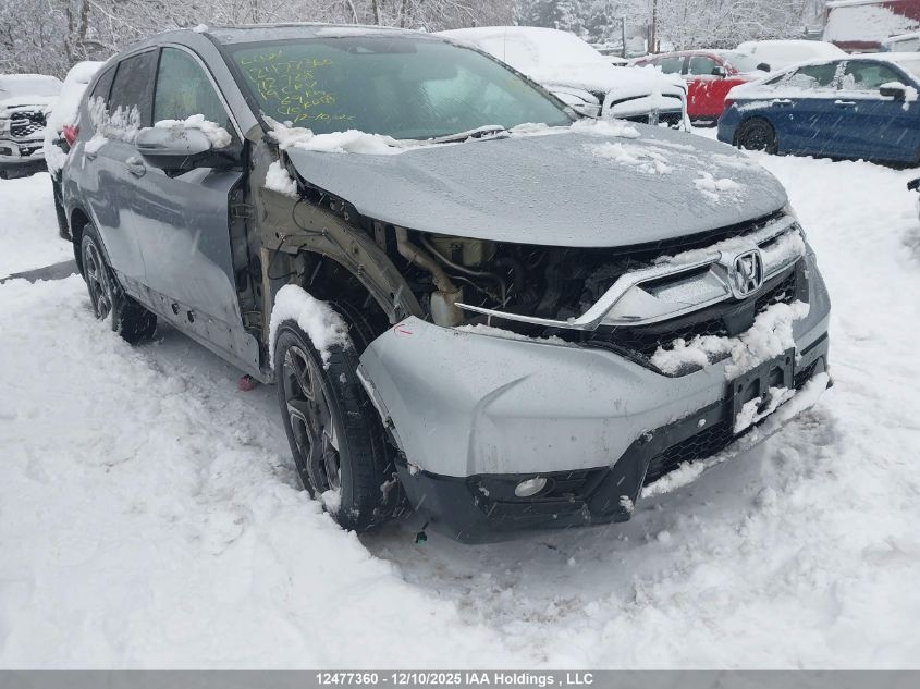 2019 Honda Cr-V Ex-L VIN: 2HKRW2H83KH112728 Lot: 12477360