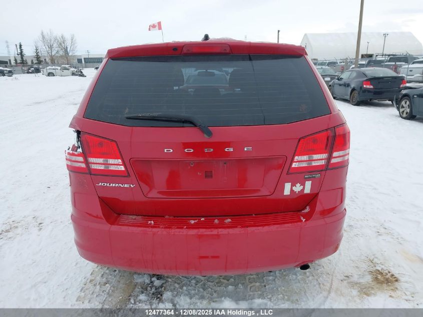 2016 Dodge Journey Cvp/Se Plus VIN: 3C4PDCAB7GT180739 Lot: 12477364