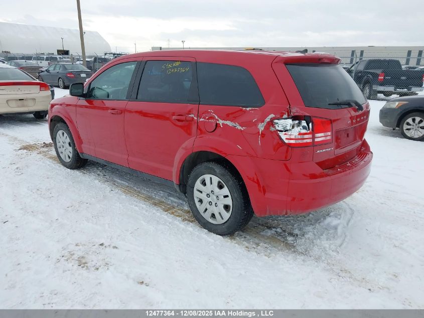 2016 Dodge Journey Cvp/Se Plus VIN: 3C4PDCAB7GT180739 Lot: 12477364