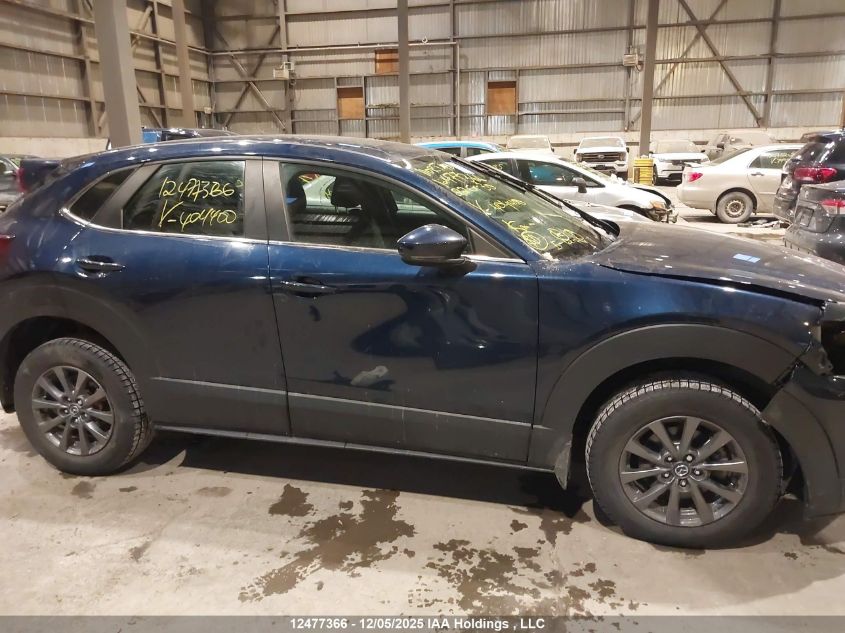 2022 Mazda Cx-30 Gx VIN: 3MVDMBB79NM404400 Lot: 12477366