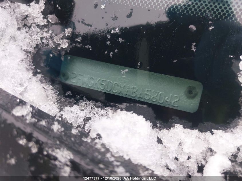 2010 Ford Flex VIN: 2FMGK5DCXABA58042 Lot: 12477377