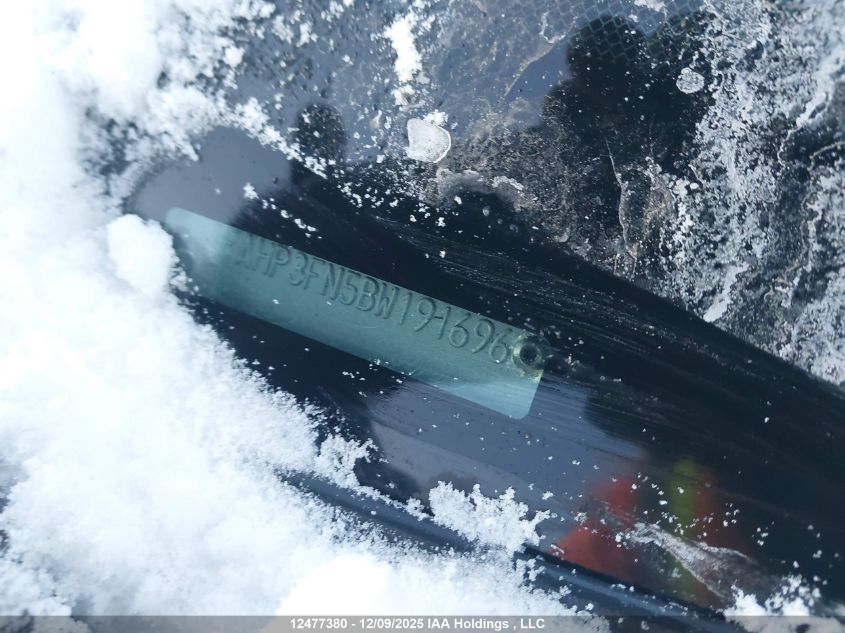 2011 Ford Focus Se VIN: 1FAHP3FN5BW191696 Lot: 12477380