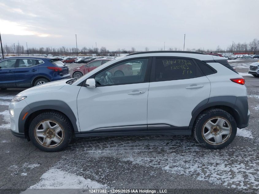 2021 Hyundai Kona Electric Ultimate VIN: KM8K33AG1MU120462 Lot: 12477382