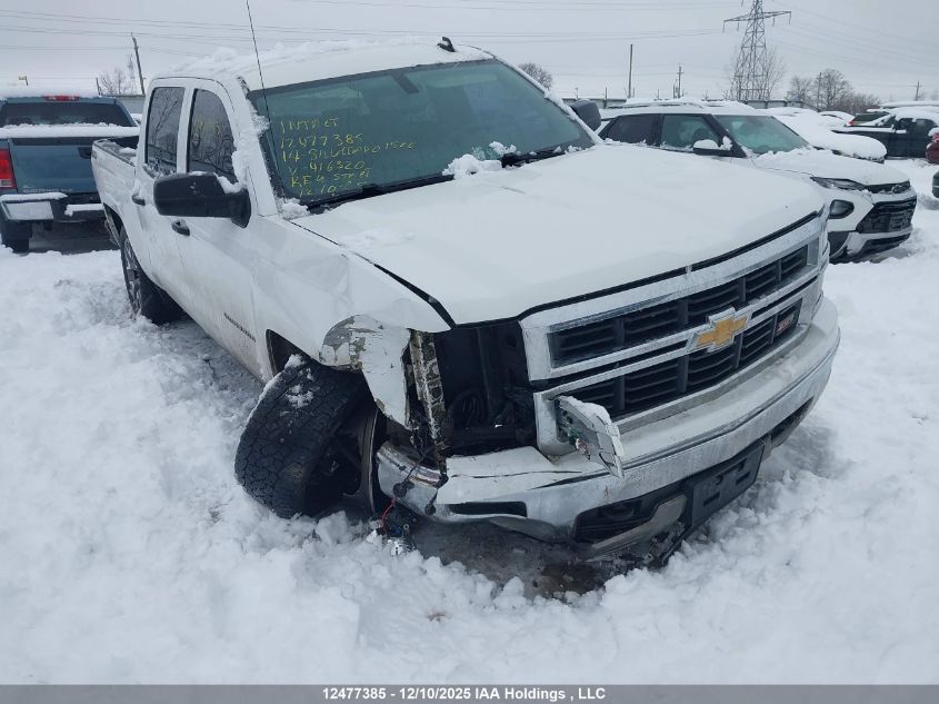2014 Chevrolet Silverado 1500 VIN: 3GCUKREC6EG416320 Lot: 12477385